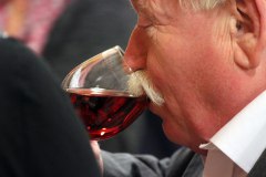 Ein schönes Glas Wein zum Ausklang