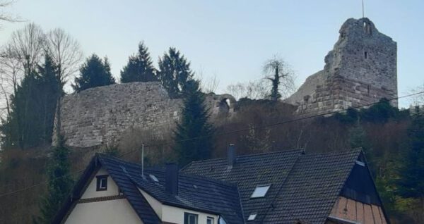 Burgruine Diersburg ist Denkmal der Monate August und September 2020