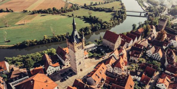 Wahrzeichen gerettet: Blauer Turm von Bad Wimpfen ist Denkmal des Monats Dezember 2022