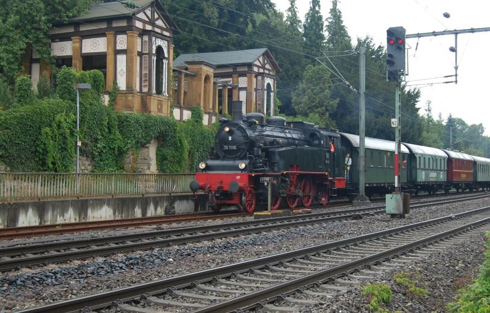 Eisenbahn-Belvedere in Schwäbisch Gmünd