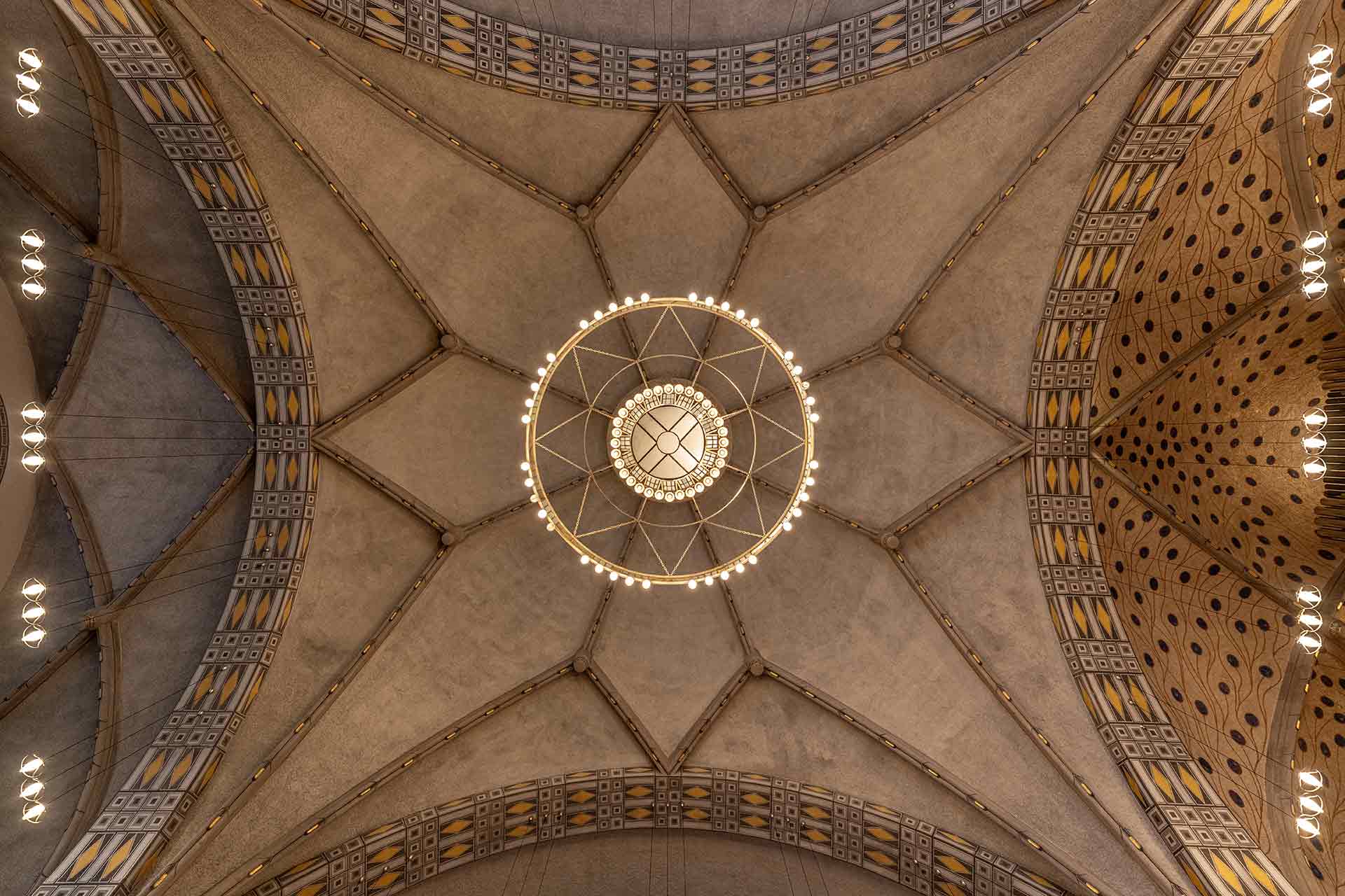 Lutherkirche Karlsruhe Deckenaufnahme