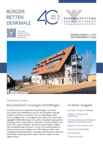 Coverbild der Denkmalstimme 3-2025